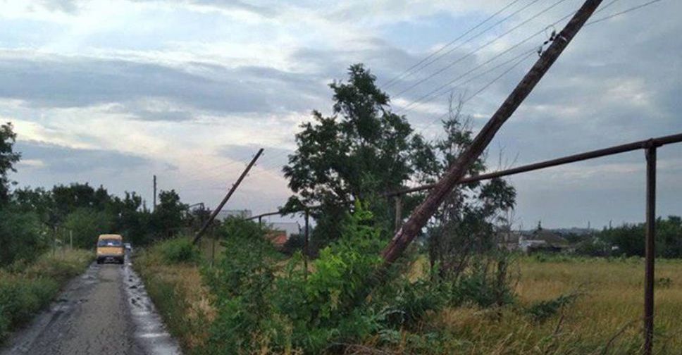 Непогода привела к перебоям в газо- и электроснабжении Донецкой области. Пострадал и Покровск