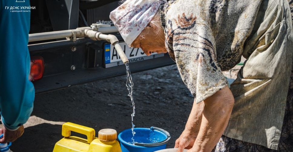 Про підвіз питної води в Покровську та громаді 31 липня