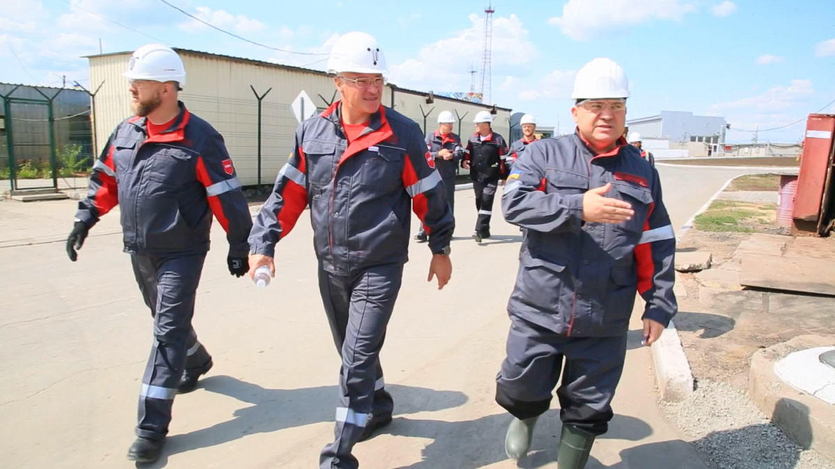 Генеральний директор Метінвесту Юрій Риженков відвідав блок 11 шахтоуправління «Покровське»
