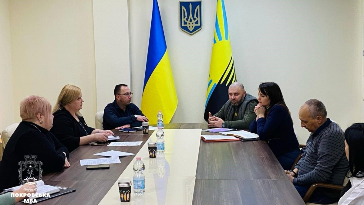 Начальник управління ветеранської політики Донецької ОДА відвідав Покровськ