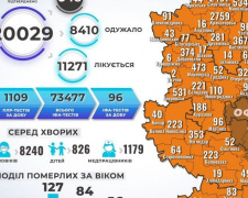 COVID-19 на Донеччині: кількість виявлених хворих перевищила 20 тисяч