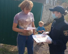 Рятувальники нагадали правила пожежної безпеки жителям Новоекономічного
