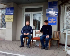 Акция протеста шахтеров «Краснолиманской» в Покровске продолжается