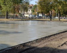 В Покровске подготовлена основа для будущего скейт-парка от компании «Донецксталь»