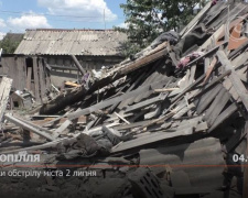 З місця подій. Наслідки обстрілу Добропілля 2 липня