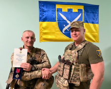 Військового з Добропілля Володимира Басова нагородили «Золотим хрестом»