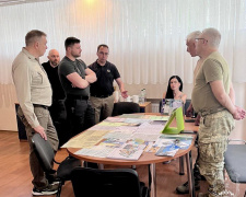 У Покровську побував очільник Міністерства у справах ветеранів Олександр Порхун