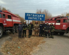 Пожежі в екосистемах Луганщини ліквідовано – рятувальники Донеччини повертаються додому