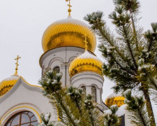 Рождественское богослужение в Свято-Михайловском храме Покровска