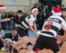 Игровой сезон регбистов Донецкой области завершился традиционным новогодним турниром