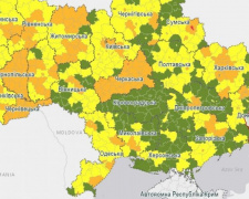 В Украине изменилось эпидемическое зонирование: Покровск и Мирноград в «оранжевой» зоне