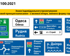 В Україні з’являться нові дорожні знаки