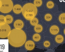 Кількість випадків коронавірусу в Україні перевищила 49 тисяч