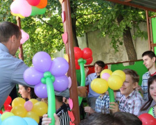 В реабилитационном центре «Милосердие» Покровска состоялся праздник, посвященный началу учебного года