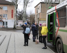 Автобусы транспортной дирекции МЕТИНВЕСТ ПОКРОВСКУГОЛЬ доставили в город беженцев