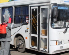 В ПРАО «Донецксталь» усилены санитарные меры: автобусы «Укрстроя» проходят дополнительную дезинфекцию