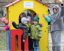 «Островок здоровья и развития» появился в детском саду Покровска при поддержке компании «Донецксталь»
