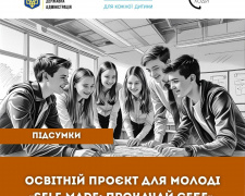 У Добропільській громаді завершено молодіжний проєкт «SELF-Made: Прокачай себе»