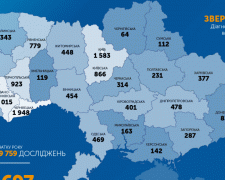 За добу в Україні виявлено 366 нових випадків COVID-19