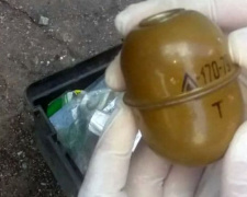 Житель Авдіївки здав до поліції гранату, знайдену три роки тому