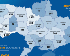 В Україні підтверджено майже 11 тисяч випадків COVID-19
