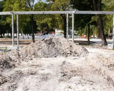 На реконструкции парка в Мирнограде погиб работник