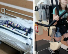 13-летняя Катя Стародуб, страдающая ДЦП, нуждается в помощи на домашнюю реабилитацию
