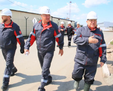 Генеральний директор Метінвесту Юрій Риженков відвідав блок 11 шахтоуправління «Покровське»