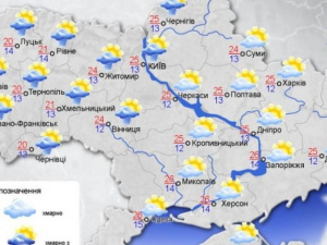 Погода на сході України: вночі 10-12 градусів тепла