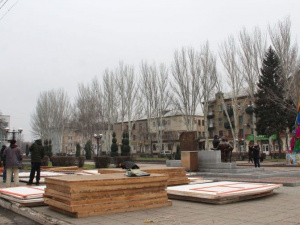 На площадь Шибанкова в Покровске возвращается «Рождественский городок»