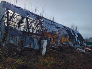 Наслідки обстрілу Селидового показали в Донецькій ОВА