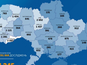 В Україні кількість хворих на COVID-19 перевищила 21 тисячу