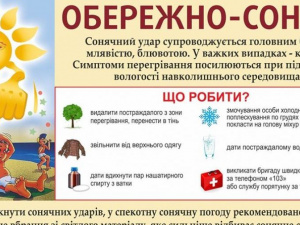 Обережно, сонце! Як уникнути сонячного та теплового ударів - радять рятувальники