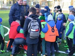 Проект «Давай, играй!» в Мирнограде набирает популярность – в одной из тренировок принял участие городской голова