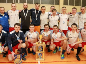 Команда «Донецксталь» – победитель открытого зимнего чемпионата Покровска по футзалу