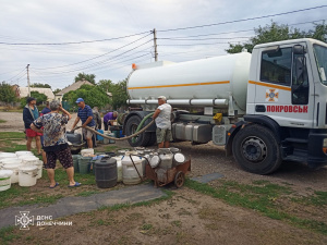 Графік підвозу питної води в Покровську 2 жовтня