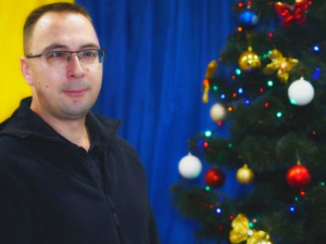 Привітання начальника Покровської МВА Сергія Добряка з Новим Роком та Різдвом Христовим