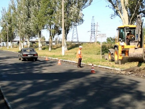 В Покровске начался капитальный ремонт улицы Добропольской