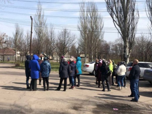 Мирноградские предприниматели протестуют против закрытия продовольственных точек на рынках