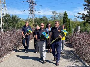 Представники Покровської МВА вшанували пам’ять загиблих захисників України