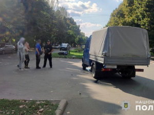 ДТП з мотоциклом у Добропіллі: подробиці повідомили в поліції