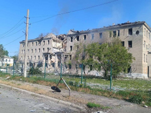 У Покровській ТГ зруйновано лікарню, є загиблі та поранений
