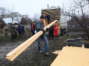 Організація ACTED привезла у Покровськ допомогу постраждалим від обстрілу 31 грудня