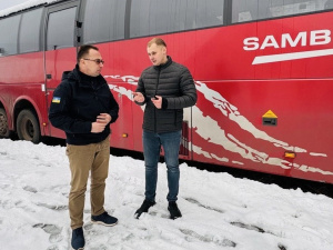 Подарунок зі Швеції: Покровськ отримав спеціалізований сучасний автобус