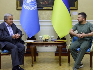 Президент України у Львові зустрівся з Генеральним секретарем ООН