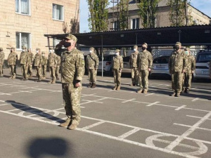 У Покровсько-Ясинуватському ОМТЦК та СП відбулося урочисте шикування до Дня піхоти