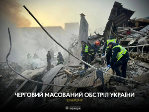 У поліції повідомили про кількість загиблих та поранених внаслідок нічного масованого обстрілу України