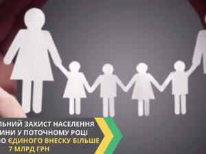 На соцзахист населення Донеччини у поточному році спрямовано більше 7 мільярдів гривень єдиного внеску