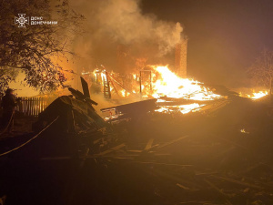 Надзвичайники показали, як ліквідовували чисельні пожежі в с.Шевченко