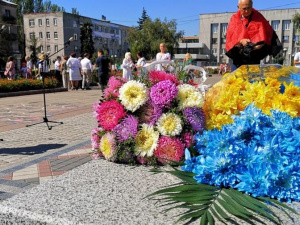 В Покровске прошел митинг в честь Дня независимости Украины
